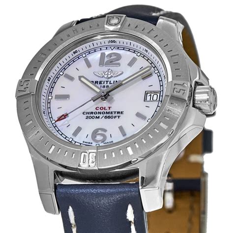 breitling colt mother of pearl review